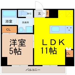 ロータス本陣通の物件間取画像